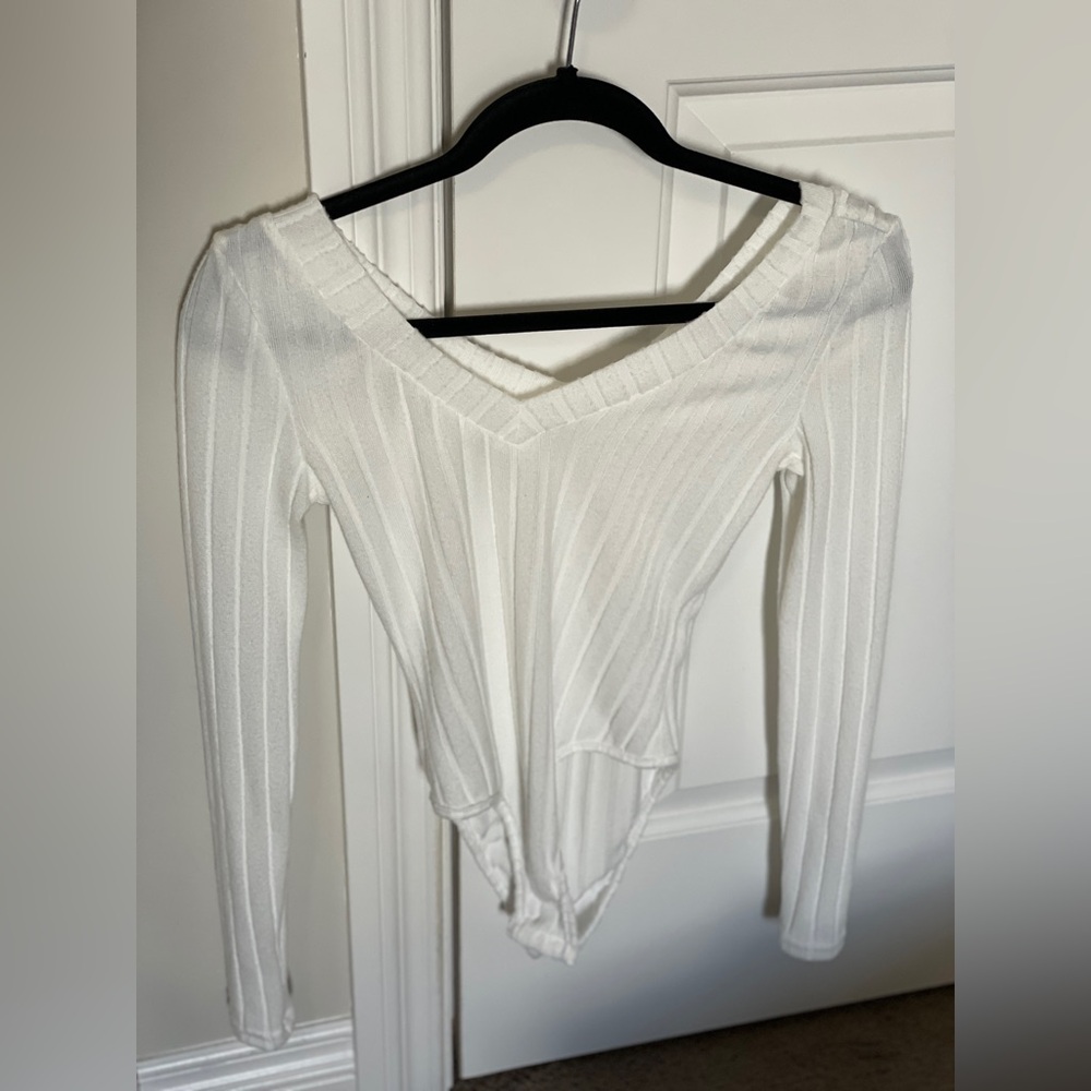 SHEIN White Bodysuit - New Never Worn